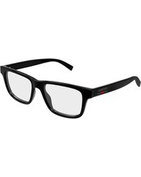 Gucci - Gg1987O 004 Optical Frames Injected Transparent Squared - Lyst