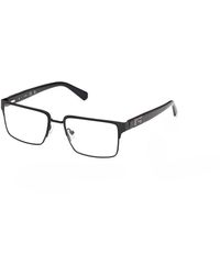 Guess - Gu50370 002 Optical Frames Metal Squared Normal - Lyst