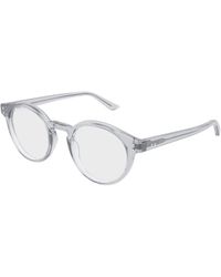 Gucci - Gg2133O 003 Optical Frames Acetate Transparent Round - Lyst