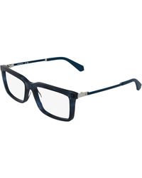 Calvin Klein - Ckj25625 242 Optical Frames Acetate Squared Normal - Lyst