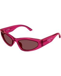 Balenciaga - Bb0387S 003 Sunglasses Acetate Geometric - Lyst