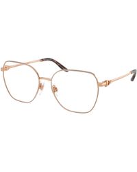 Ralph Lauren - Rl5138 9488 Optical Frames Metal Transparent Squared Normal - Lyst