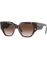 Vogue Eyewear - Vo5409S W65613 Sunglasses Acetate Geometric Normal Shaded - Lyst