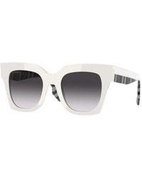 Burberry - Be4364 Kitty 39958G Sunglasses Plastic Squared Normal Nuanced - Lyst