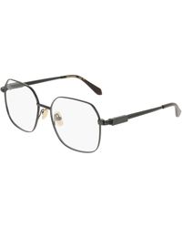 Ferragamo - Sf2239 001 Optical Frames Metal Squared Normal - Lyst