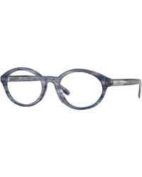 DIESEL - Dl4015U 2037 Optical Frames Acetate Transparent Round Normal - Lyst
