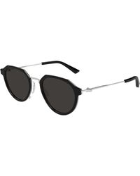 Bottega Veneta - Bv1331S 001 Sunglasses Acetate Round - Lyst