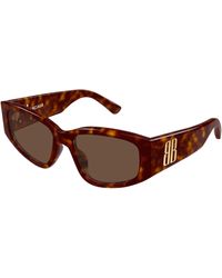 Balenciaga - Bb0475S 002 Sunglasses Acetate Cat Eye - Lyst