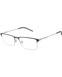 Emporio Armani - Ea1168D 3061 Optical Frames Metal Squared Normal - Lyst
