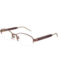 Gucci - Gg1742Oj 003 Optical Frames Titanium Transparent Round - Lyst
