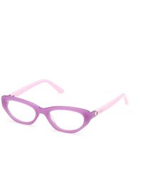 Guess - Gu50395 83 Optical Frames Acetate Round Normal - Lyst