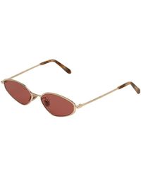 Retrosuperfuture - 9Ii Zyra Sunglasses Metal Geometric Normal - Lyst
