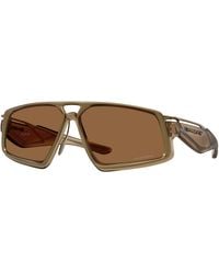 Oakley - Oo6029 Massillon 602903 Sunglasses Titanium Bronze Squared Normal - Lyst