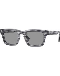 Burberry - Be4403 4097/1 Sunglasses Acetate Squared Normal - Lyst