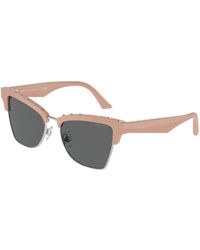Jimmy Choo - Jc5014 501987 Sunglasses Acetate Butterfly Normal - Lyst
