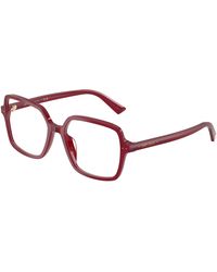 Jimmy Choo - Jc3046U 5081 Optical Frames Acetate Squared Normal - Lyst