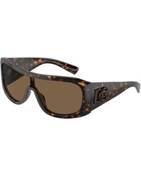 Dolce & Gabbana - Dg4454 502/73 Sunglasses Acetate Squared Normal - Lyst