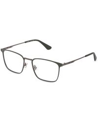 Police - Vplq70 Code 7 622 Optical Frames Metal Squared - Lyst
