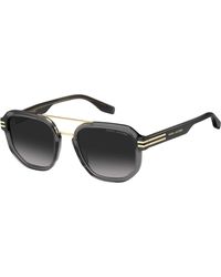 Marc Jacobs - Marc 588/S Kb7/9O Sunglasses Plastic Squared Shaded - Lyst