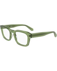 Calvin Klein - Ckj25610 305 Optical Frames Acetate Squared Normal - Lyst