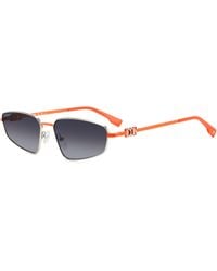 DSquared² - Icon 0015/S G2I/9O Sunglasses Metal Geometric Normal Shaded - Lyst