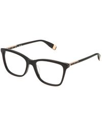 Furla - Vfu874 700 Optical Frames Acetate Squared - Lyst