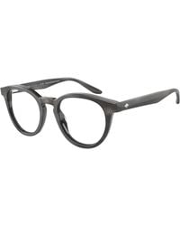 Giorgio Armani - Ar7227 5964 Optical Frames Acetate Transparent Pantos Normal - Lyst