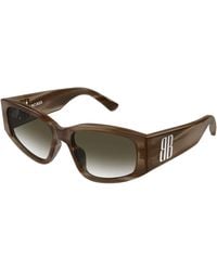 Balenciaga - Bb0475S 003 Sunglasses Acetate Cat Eye - Lyst