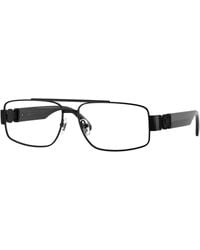 Versace - Ve1317 1436 Optical Frames Metal Transparent Squared Normal - Lyst