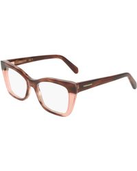Ferragamo - Sf3052 243 Optical Frames Acetate Squared Normal - Lyst