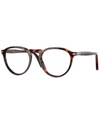 Persol - Po3286V 24 Optical Frames Acetate Transparent Pantos Normal - Lyst