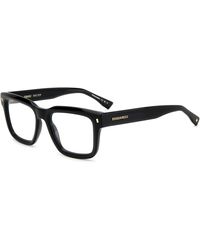 DSquared² - D2 0090 807 Optical Frames Plastic Squared - Lyst