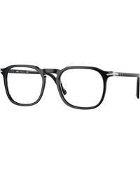 Persol - Po3337V 95 Optical Frames Acetate Transparent Pantos Normal - Lyst