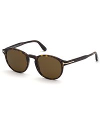Tom Ford - Ft0834 Dante 52J Sunglasses Acetate Round Normal - Lyst