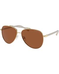 Michael Kors - Mk1146 Portugal 101473 Sunglasses Metal Pilot Normal - Lyst