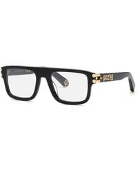 Philipp Plein - Vpp021V Plein Pleasure 700 Optical Frames Acetate Squared - Lyst