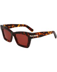 Ferragamo - Sf2031S 242 Sunglasses Acetate Squared Normal - Lyst