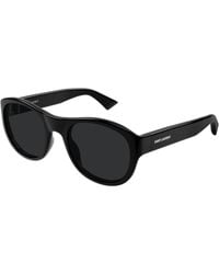 Saint Laurent - Sl 798 Maxime 001 Sunglasses Acetate Round - Lyst