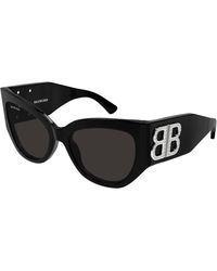 Balenciaga - Bb0322S 007 Sunglasses Acetate Butterfly - Lyst