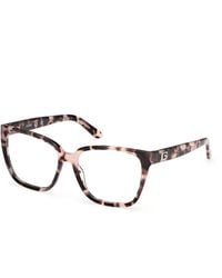 Guess - Gu50354 074 Optical Frames Acetate Squared Normal - Lyst