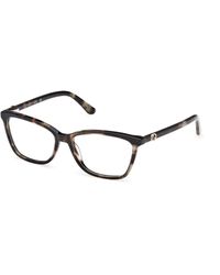 Guess - Gu50310 098 Optical Frames Acetate Squared Normal - Lyst