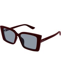 McQueen - Am0578S 003 Sunglasses Acetate Light Cat Eye - Lyst