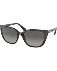 Ralph Lauren - Ra5274 5001T3 Sunglasses Injected Butterfly Polarized Shaded - Lyst