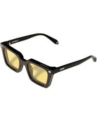 Off-White c/o Virgil Abloh - Ow1004 Reno 1018 Sunglasses Acetate Squared Normal - Lyst