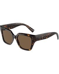 Dolce & Gabbana - Dg4471 502/73 Sunglasses Acetate Squared Normal - Lyst