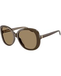 Giorgio Armani - Ar8229U 595753 Sunglasses Acetate Round Normal - Lyst