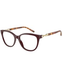 Emporio Armani - Ea3190 5577 Optical Frames Acetate Transparent Pillow Normal - Lyst