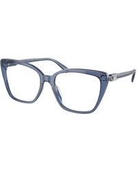 Michael Kors - Mk4110U Avila 3956 Optical Frames Acetate Squared Normal - Lyst