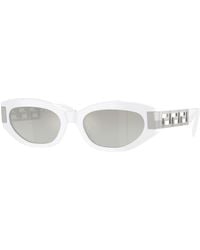 Versace - Ve4501 314/6V Sunglasses Acetate Cat Eye Normal Nuanced - Lyst