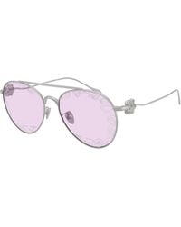 Giorgio Armani - Ar6167 3045Z9 Sunglasses Metal Pilot Normal - Lyst